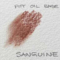 pit oil based pencil blended sanguine