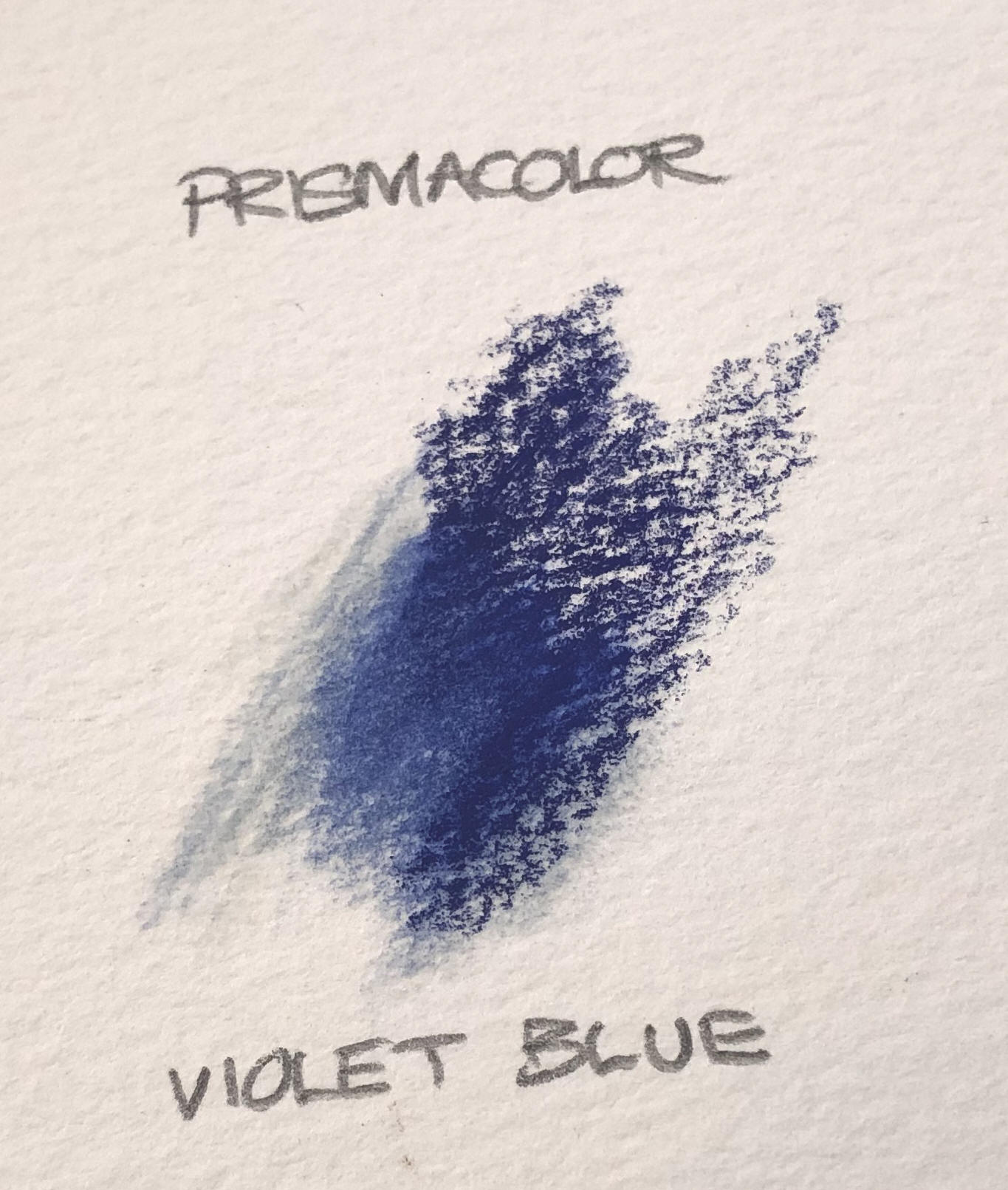 prismacolor violet blue coloured pencil 